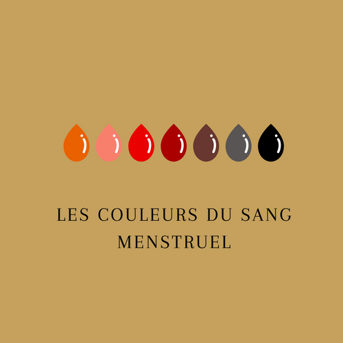 Les couleurs du sang menstruel