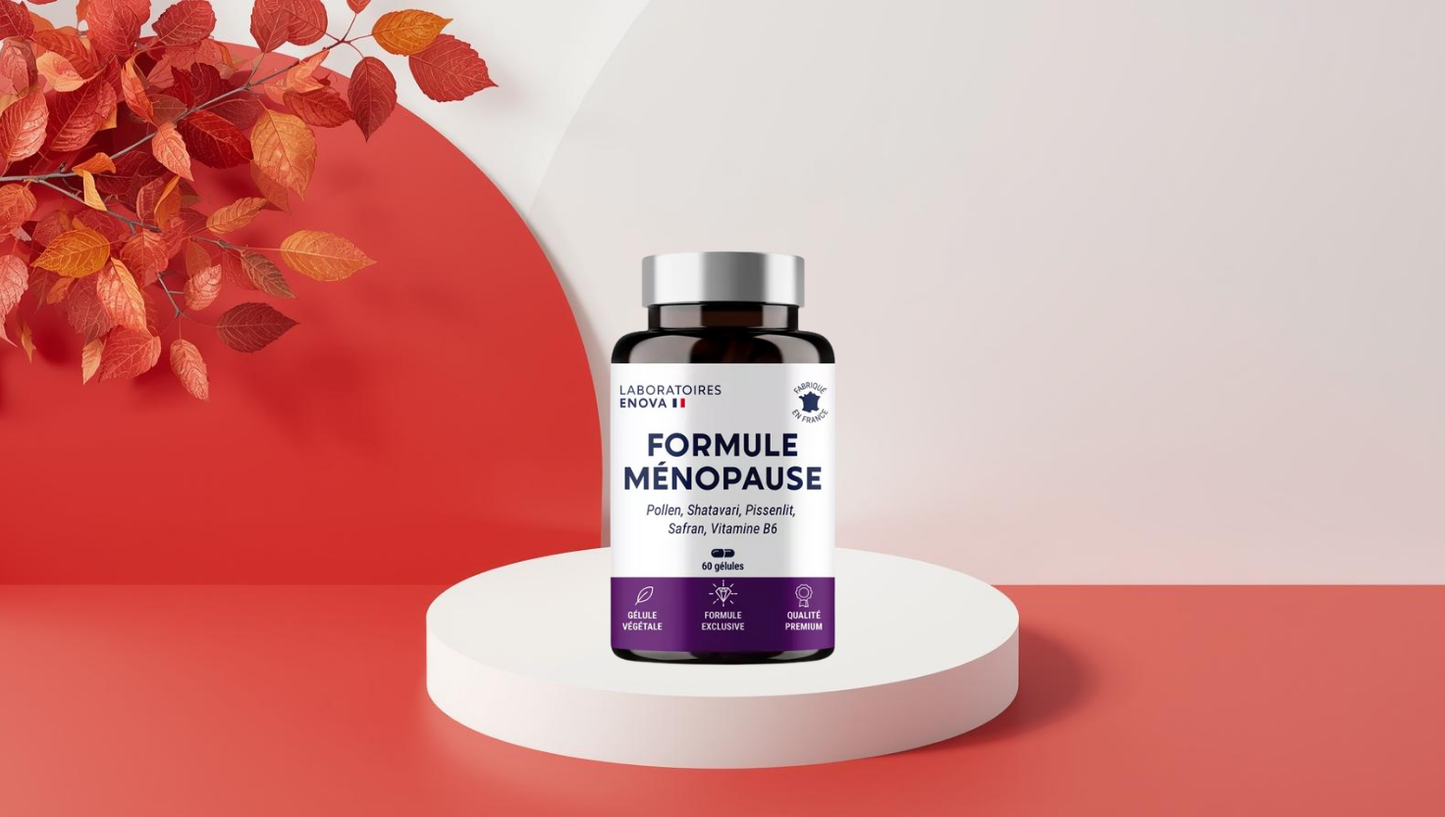 Complément alimentaire Formule Ménopause LABORATOIRE ENOVA - Bien-être & Équilibre Naturel