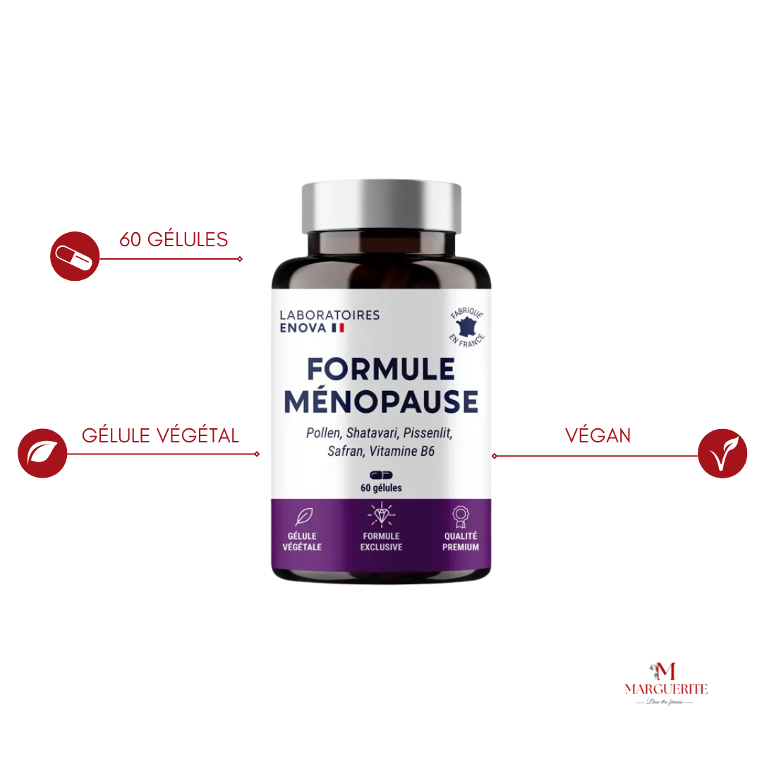 Complément alimentaire Formule Ménopause LABORATOIRE ENOVA - Bien-être & Équilibre Naturel