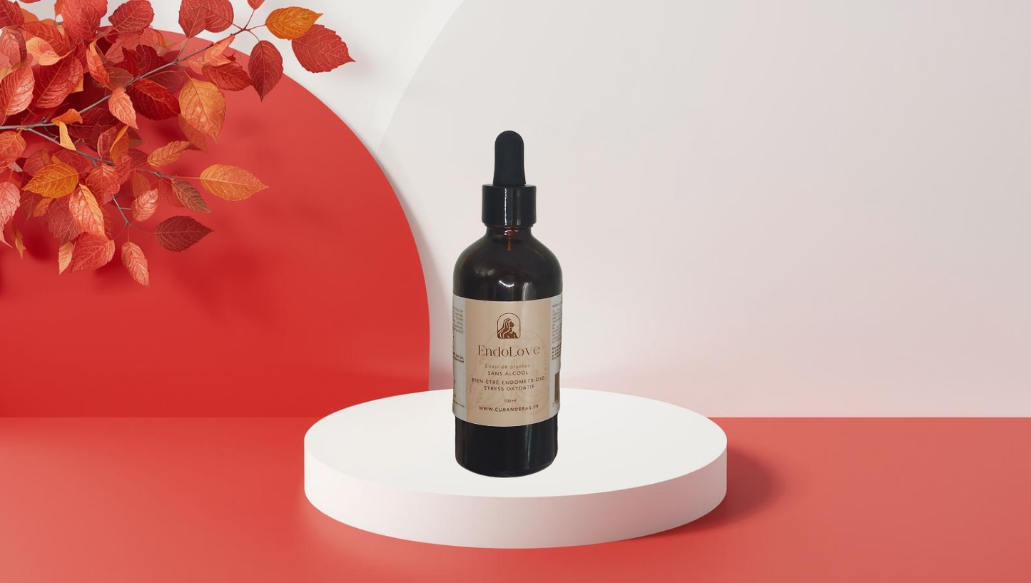 Elixir ENDO LOVE Curanderas - Une Solution Naturelle pour Apaiser l'Endométriose