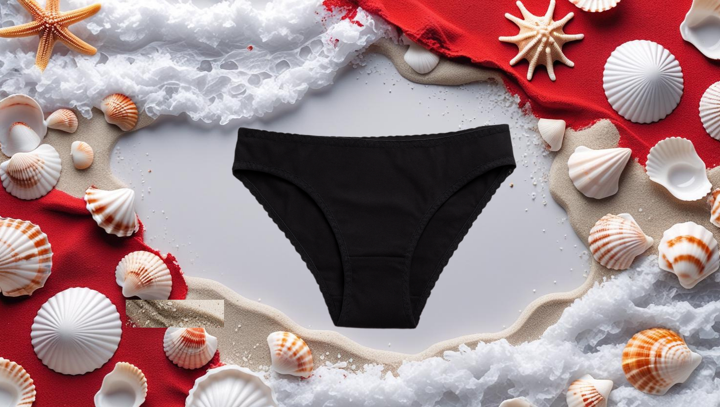Culotte Menstruelle Lavable et Dégrafable ANAE - Confort et Protection Écologique