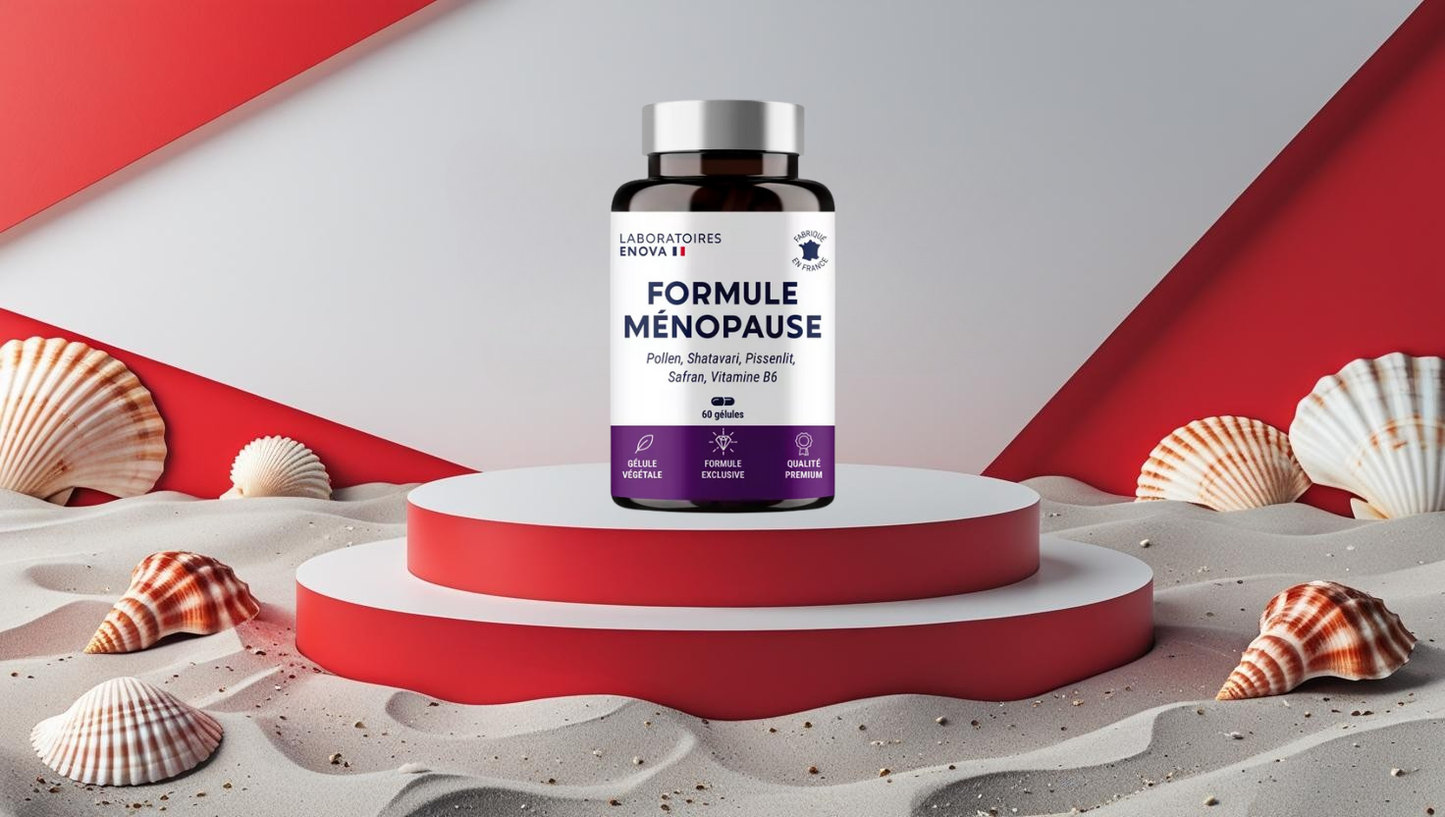 Complément alimentaire Formule Ménopause LABORATOIRE ENOVA - Bien-être & Équilibre Naturel