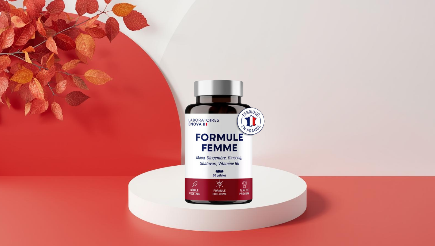 Complément alimentaire Formule Femme LABORATOIRE ENOVA - Énergie & Bien-être au Quotidien