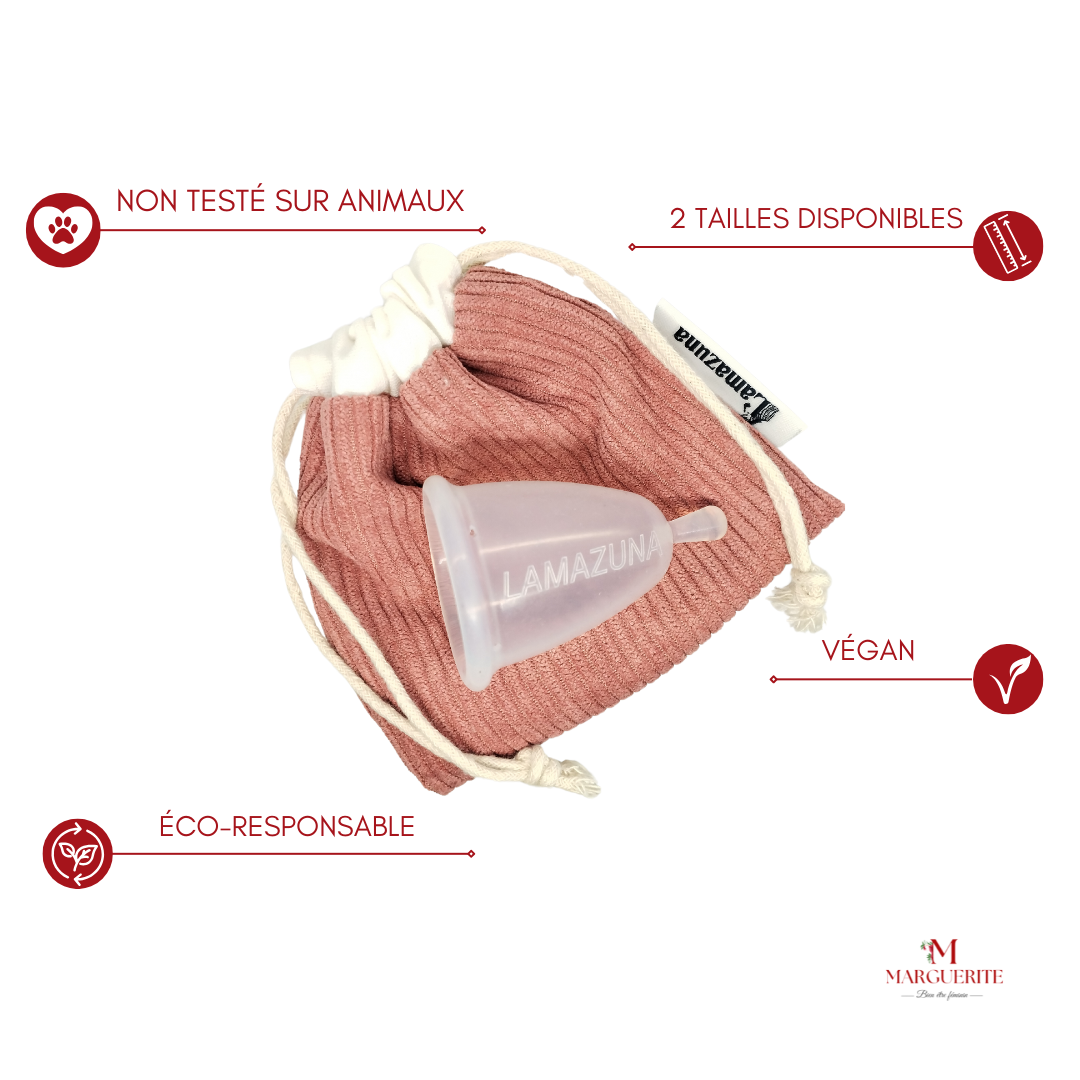 CUP MENSTRUELLE de LAMAZUNA - Protection Écologique et Confort Durable
