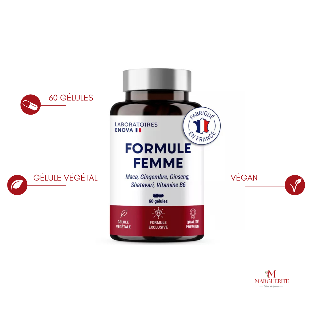 Complément alimentaire Formule Femme LABORATOIRE ENOVA - Énergie & Bien-être au Quotidien