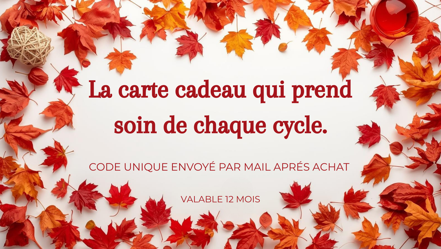Carte cadeaux Marguerite Bien Etre Feminin