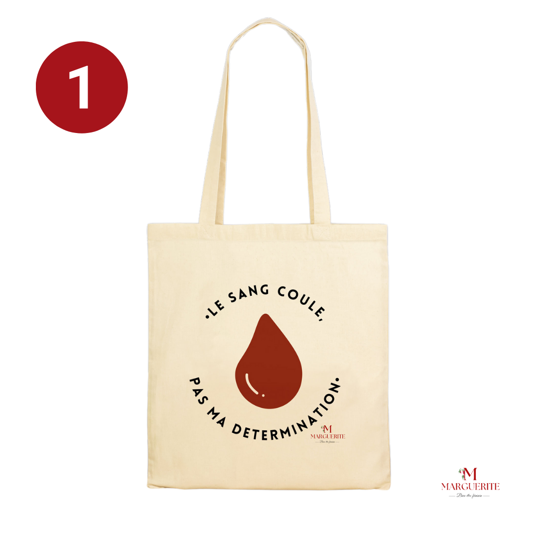 Tote Bags Marguerite - Accessoires engagés alliant style et message fort