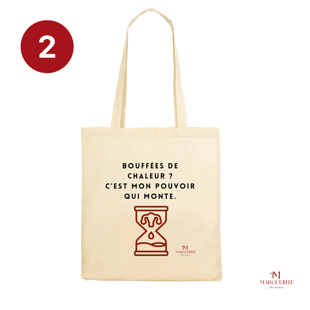 Tote Bags Marguerite - Accessoires engagés alliant style et message fort