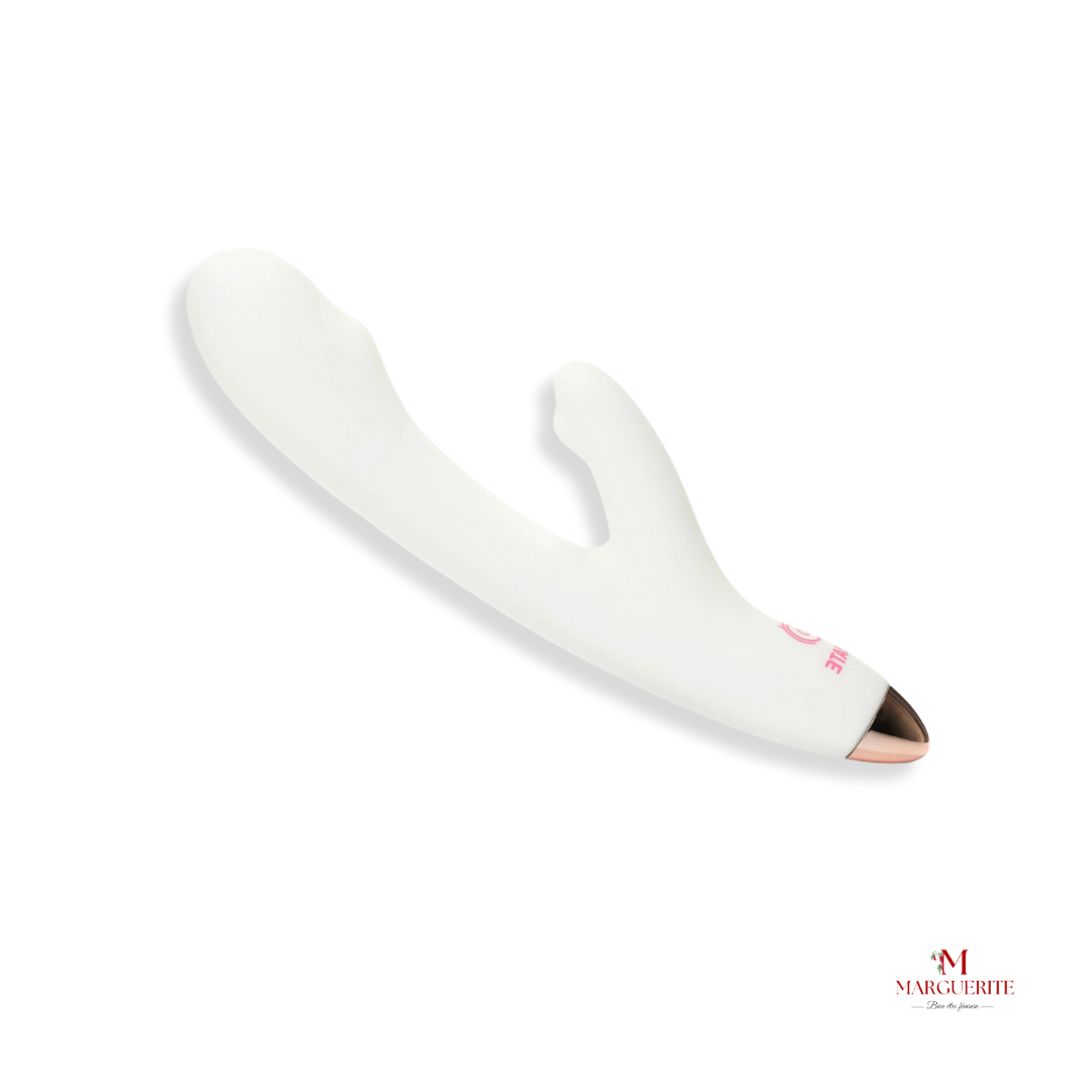 Vibromasseur Rabbit Chauffant - GOLIATE - Double Stimulation & Plaisir Intense