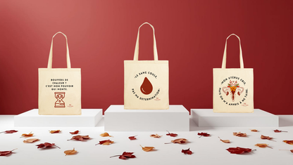 Tote Bags Marguerite - Accessoires engagés alliant style et message fort