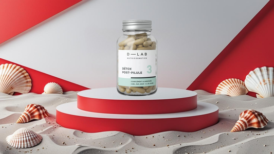 Complément alimentaire Détox Post-Pilule de D-LAB - Soutien Naturel Après l'Arrêt de la Pilule
