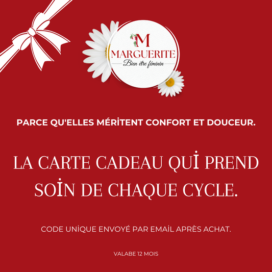 Carte cadeaux Marguerite Bien Etre Feminin