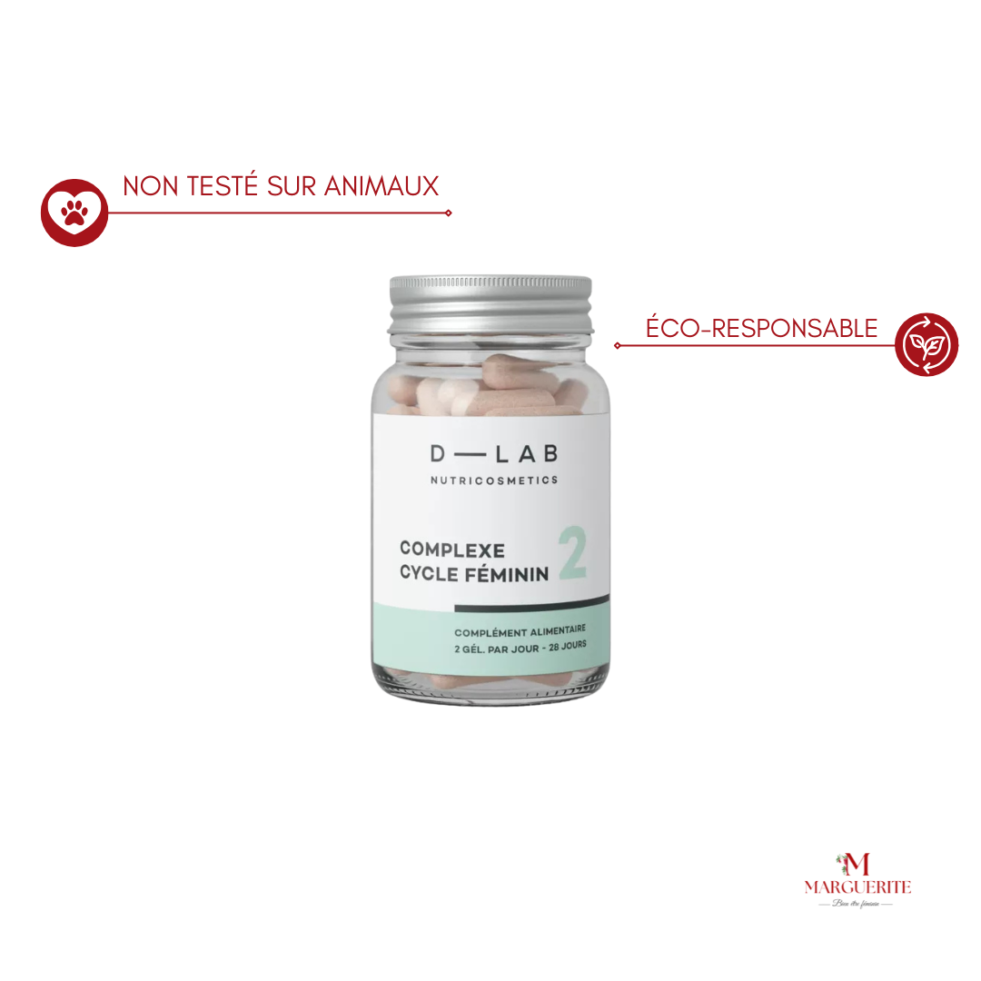 Compléments Alimentaires Cycle Complexe Féminin de D-LAB - Bien-être au naturel