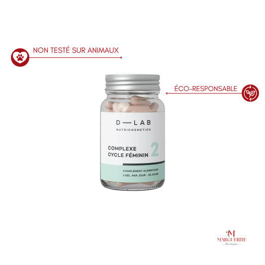 Compléments Alimentaires Cycle Complexe Féminin de D-LAB - Bien-être au naturel
