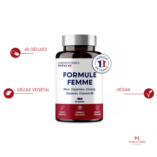 Complément alimentaire Formule Femme LABORATOIRE ENOVA - Énergie & Bien-être au Quotidien