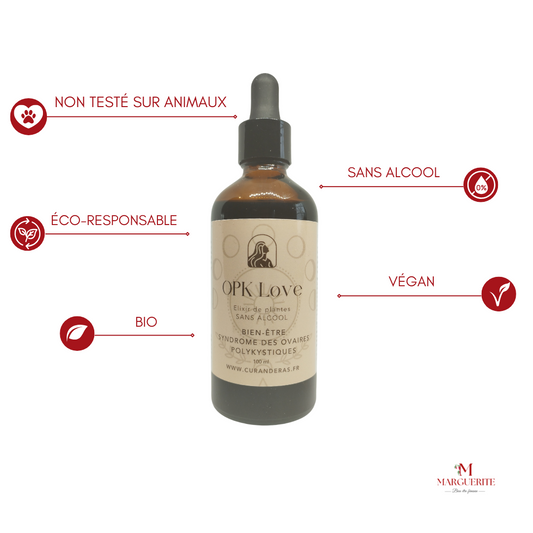 Elixir SOPK LOVE Curanderas - Équilibre Hormonal & Bien-Être Féminin