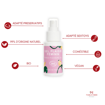 Gel Plaisir Féminin Bio GOLIATE - Stimulation & Plaisir Intime