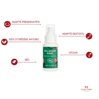 Gel Relaxant Anal Bio GOLIATE -Détente & Confort Naturel