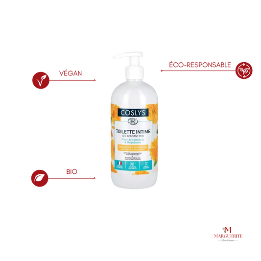 Gel Toilette Intime Apaisant COSLYS - Confort & Douceur pour les Muqueuses Sensibles