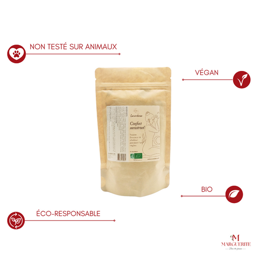 Tisane Confort Menstruel de Curanderas - Une Infusion Naturelle pour un Cycle Serein