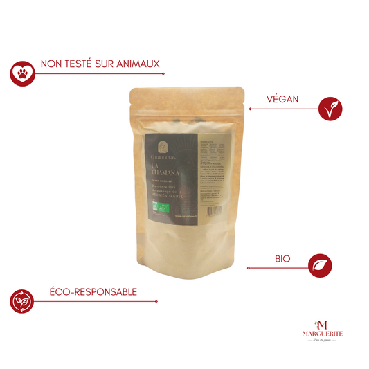 La Chamana Tisane BIO Préménopause de Curanderas - L'Infusion Naturelle pour un Équilibre Féminin