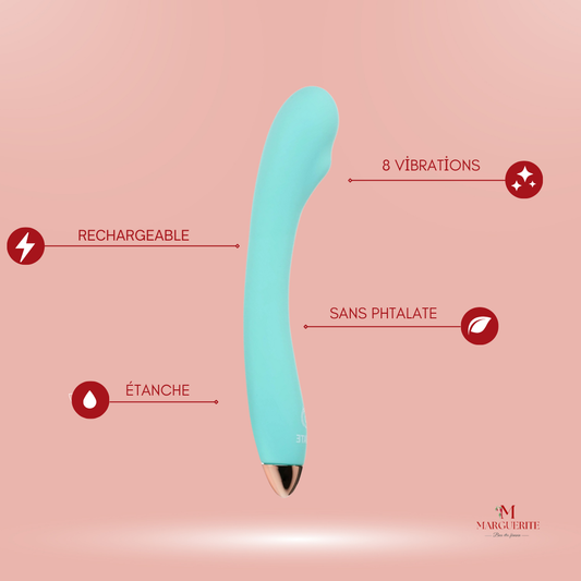 Vibromasseur Point G incurvé de Goliate – Plaisir et Bien-Être Intime